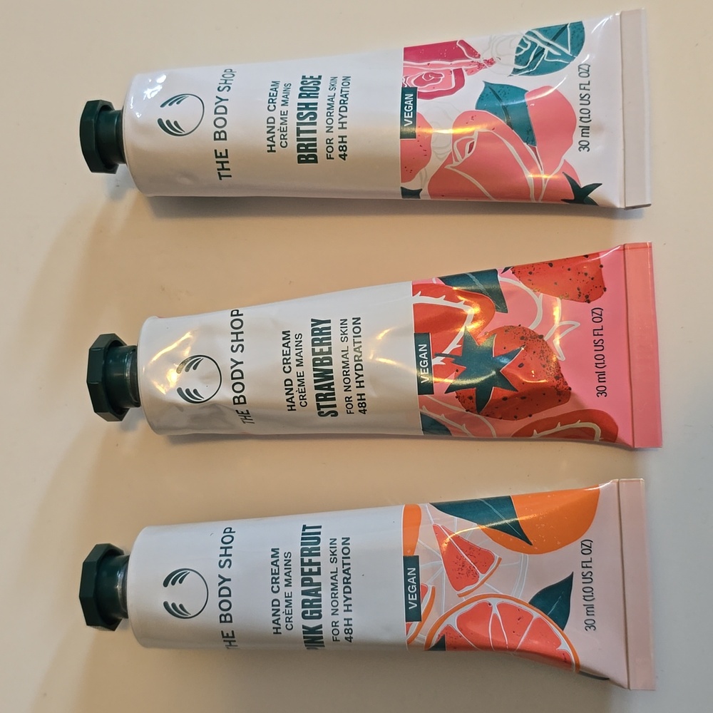 The Body Shop Vibrant Hand Cream Set